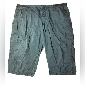Sonoma Life + Style Olive Green Cargo Capris - 24W Plus Size